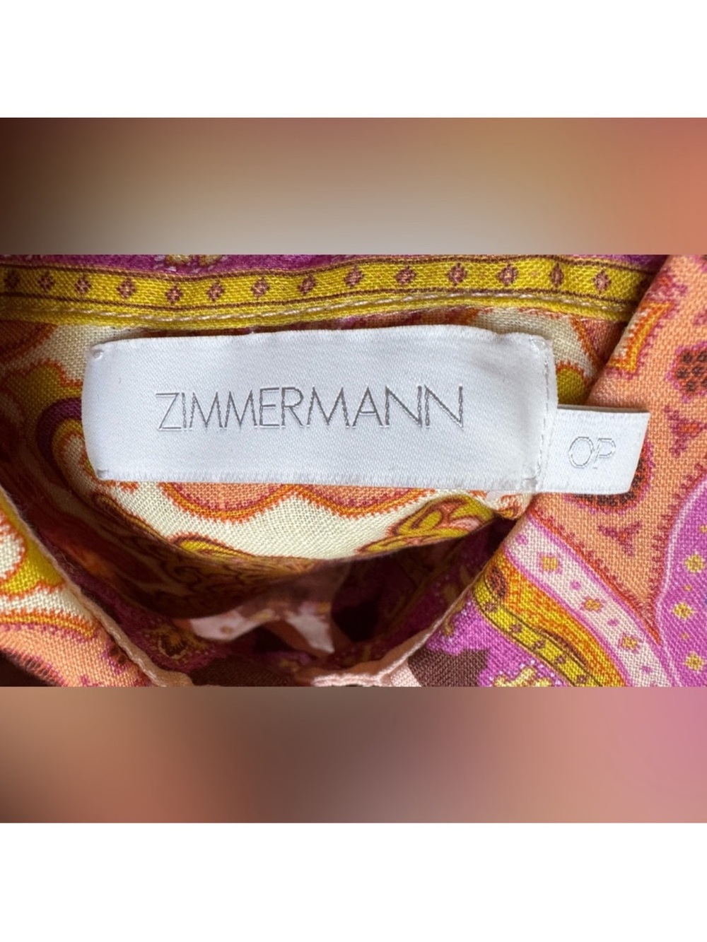 Zimmermann Halcyon Linen Romper - Picture 5 of 5